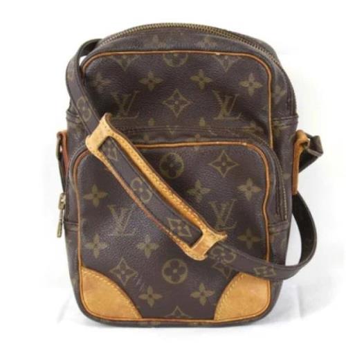 Louis Vuitton Vintage Pre-owned Tyg louis-vuitton-vskor Brown, Dam