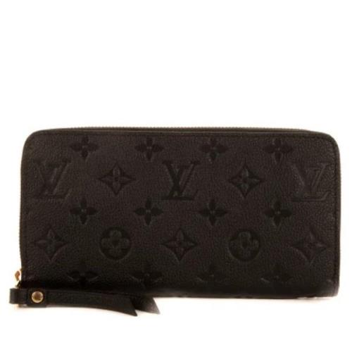 Louis Vuitton Vintage Pre-owned Laeder plnbcker Black, Dam