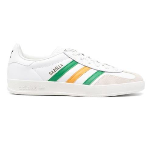 Adidas Inomhus Gazelle Skor White, Herr