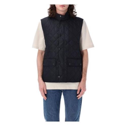 Barbour Navy Quiltad Ärmlös Gilet Aw24 Blue, Herr