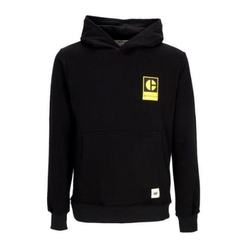 CAT Lätt Huva Block C Hoodie Black, Herr