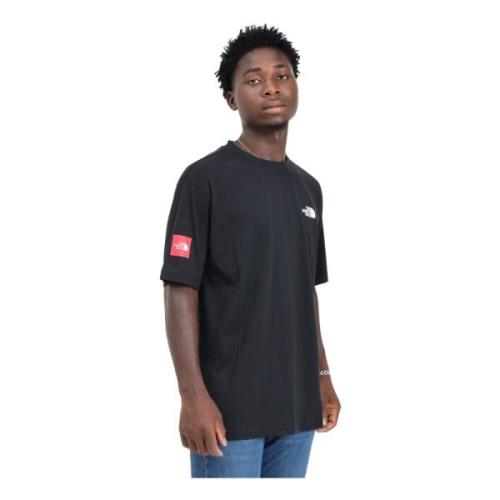 The North Face Svart kortärmad avslappnad T-shirt Black, Herr