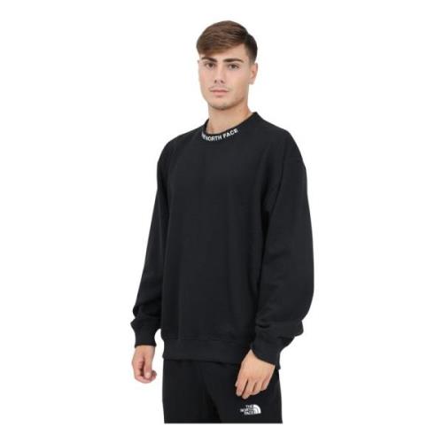 The North Face Svart Crewneck Tröja Höst Vinter Black, Herr