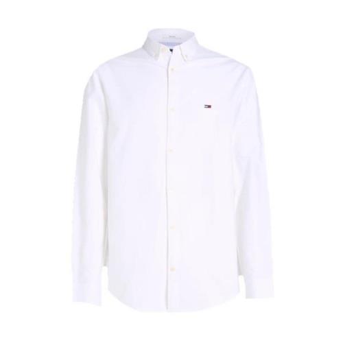 Tommy Hilfiger Klassisk Bomullsskjorta White, Herr