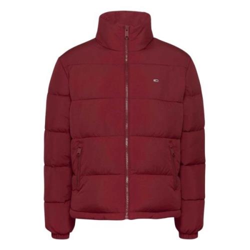 Tommy Hilfiger Röd Pufferjacka Essential Stil Red, Dam