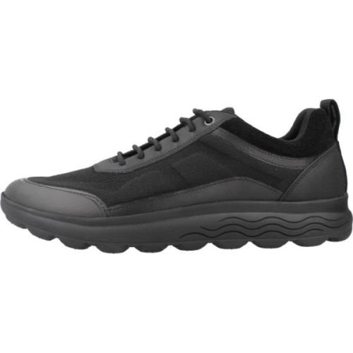 Geox Sneakers Spherica Stil Black, Herr