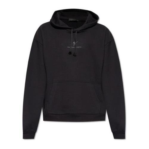 Giuseppe Zanotti Hoodie Black, Herr