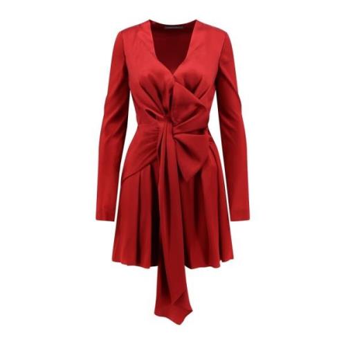 Alberta Ferretti Short Dresses Red, Dam