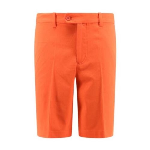 J.Lindeberg Stretch Bermuda Shorts Orange, Herr