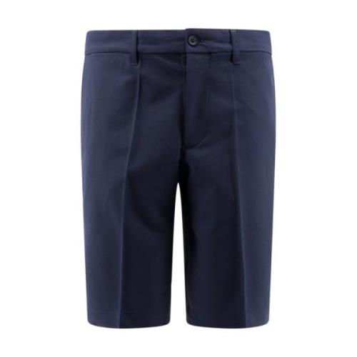 J.Lindeberg Tekniska tyg Bermuda shorts Blue, Herr