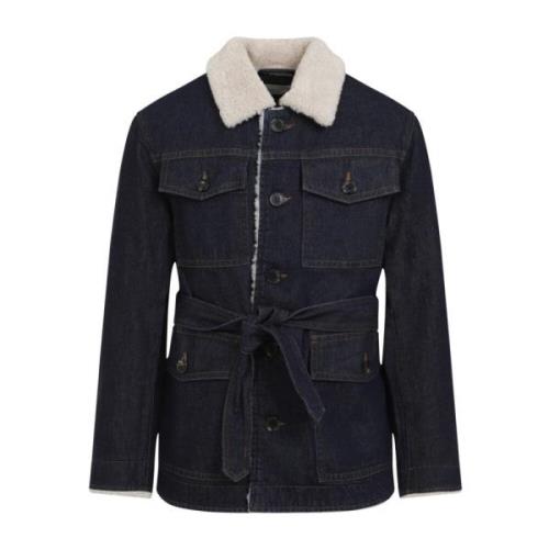 Dries Van Noten Indigo Vedro Jacket Blue, Herr