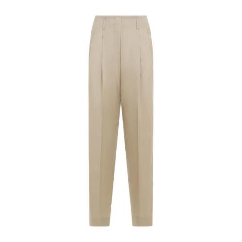 Golden Goose Sand Wide Leg Pants Beige, Dam