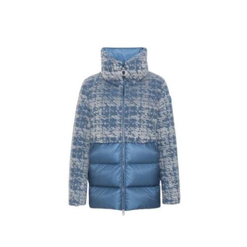 Colmar Fejkpäls Jacquard 3D Kappa Blue, Dam