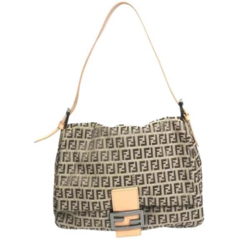 Fendi Vintage Pre-owned Tyg fendi-vskor Beige, Dam