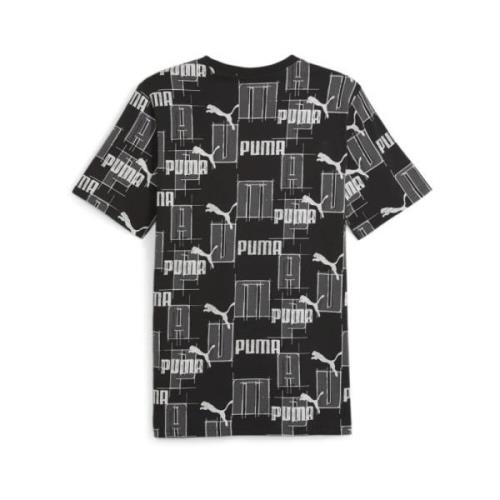 Puma Essentials Logo Lab AOP T-shirt Multicolor, Herr