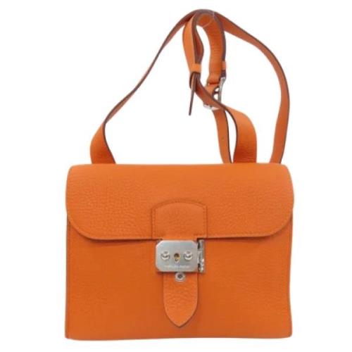 Hermès Vintage Pre-owned Laeder axelremsvskor Orange, Dam