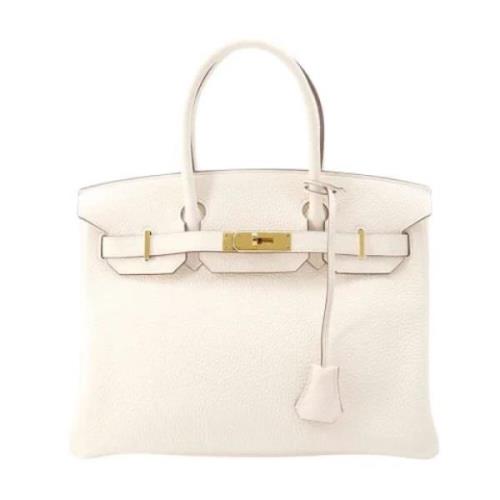 Hermès Vintage Pre-owned Laeder handvskor White, Dam