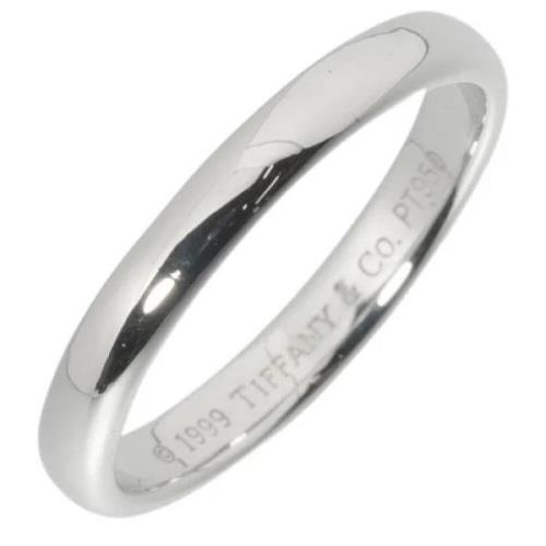 Tiffany & Co. Pre-owned Pre-owned Platina ringar Gray, Herr