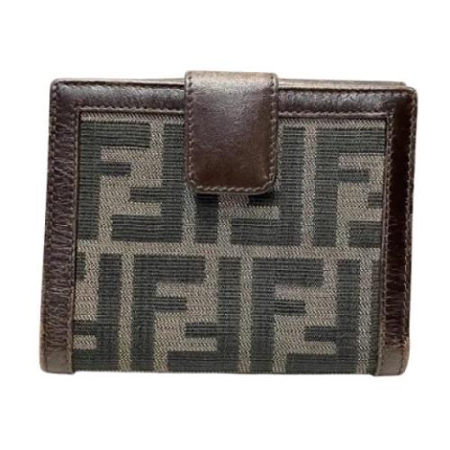 Fendi Vintage Pre-owned Canvas plnbcker Brown, Unisex