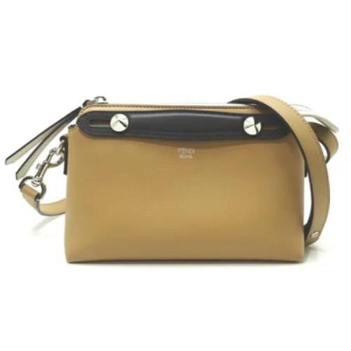 Fendi Vintage Pre-owned Laeder fendi-vskor Beige, Dam