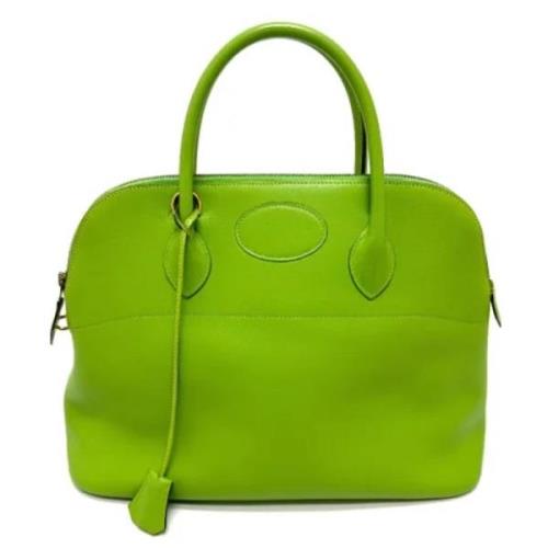 Hermès Vintage Pre-owned Laeder handvskor Green, Dam