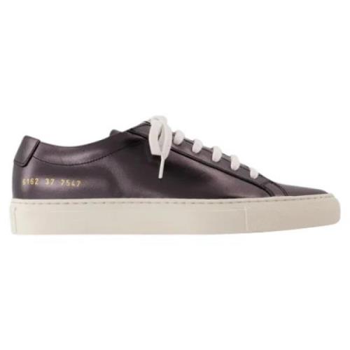 Common Projects Laeder sneakers Brown, Dam