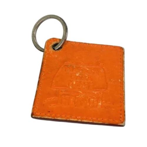 Hermès Vintage Pre-owned Laeder nyckelhllare Orange, Dam