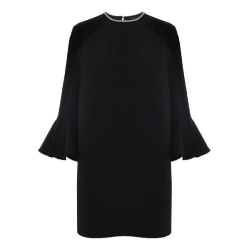 Kocca Elegant Bell Sleeve Dress Black, Dam