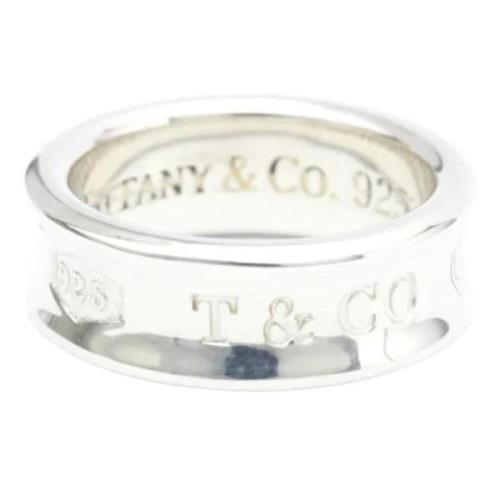 Tiffany & Co. Pre-owned Pre-owned Silver ringar Gray, Dam