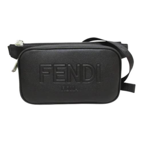 Fendi Vintage Pre-owned Laeder fendi-vskor Black, Unisex