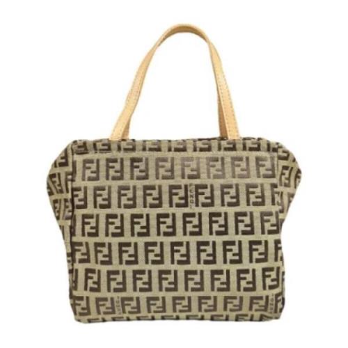 Fendi Vintage Pre-owned Tyg fendi-vskor Beige, Dam