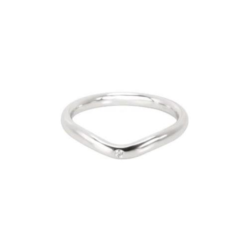 Tiffany & Co. Pre-owned Pre-owned Platina ringar Gray, Dam