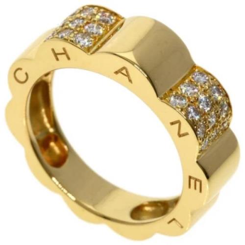 Chanel Vintage Pre-owned Guld chanel-smycken Yellow, Dam