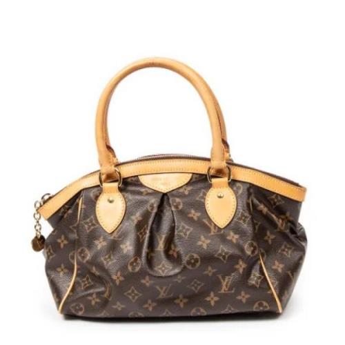 Louis Vuitton Vintage Pre-owned Canvas handvskor Brown, Dam