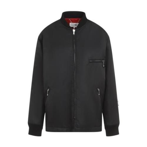 MM6 Maison Margiela Svart Jacka för Stiligt Utseende Black, Dam