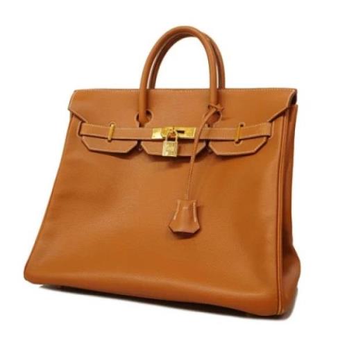 Hermès Vintage Pre-owned Laeder handvskor Brown, Dam