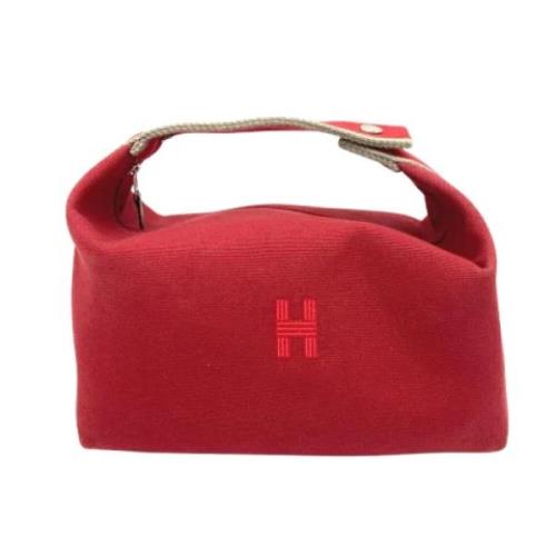 Hermès Vintage Pre-owned Tyg handvskor Red, Dam