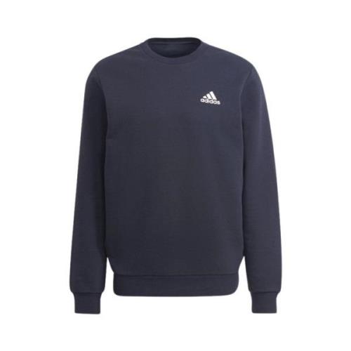 Adidas Feelcozy Essentials Fleece Sweatshirt Blue, Herr