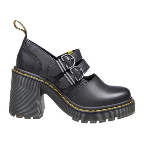 Dr. Martens Svart Läder Chic Pumps Black, Dam