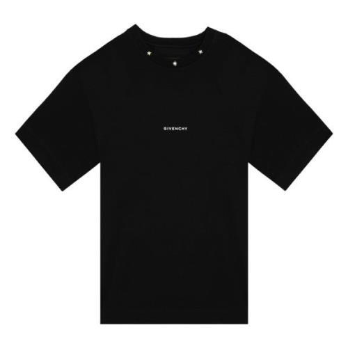 Givenchy Kortärmad rund hals T-shirt Black, Herr