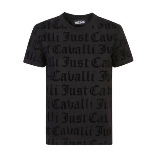 Just Cavalli Svarta T-shirts & polos för kvinnor Black, Dam