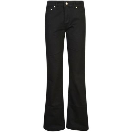 Just Cavalli Svarta Jeans för Kvinnor Aw24 Black, Dam