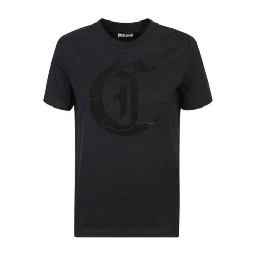 Just Cavalli Svarta T-shirts & polos för kvinnor Black, Dam