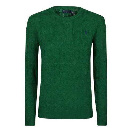 Ralph Lauren Mysig Julianna Stickad Tröja Green, Dam