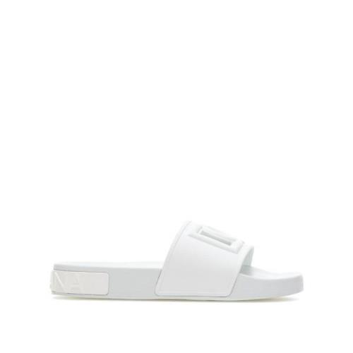 Dolce & Gabbana Trendiga Slides Cs1886Ao6668B930 White, Herr