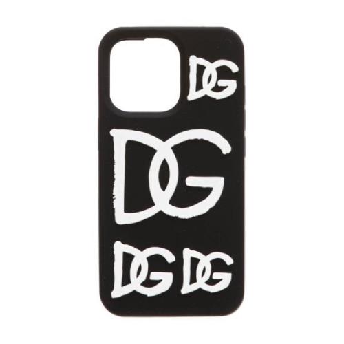 Dolce & Gabbana Premium iPhone 13 Pro Cover Black, Dam