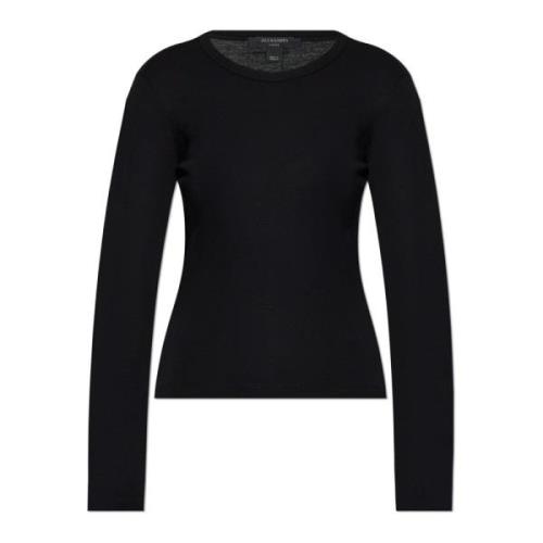 AllSaints T-shirt Stevie Black, Dam