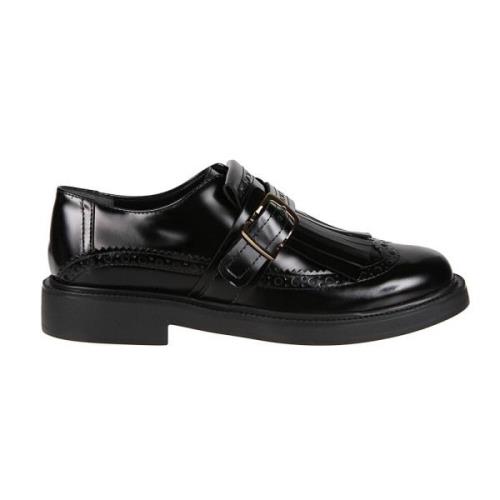 Tod's Stiliga Loafers för Män Black, Dam