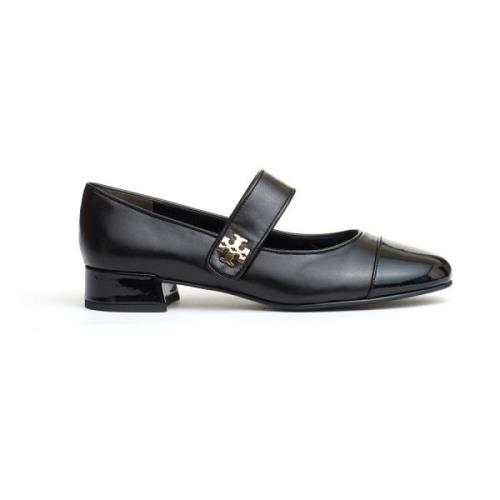 Tory Burch Svarta Mary Jane Pumps för Kvinnor Black, Dam