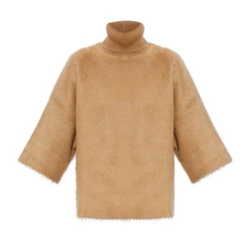 Fabiana Filippi Ull Turtleneck Brown, Dam